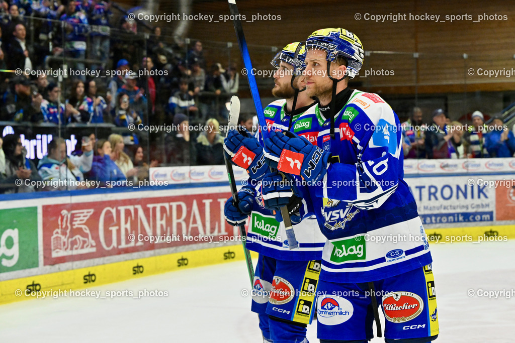 EC IDM WÄRMEPUMPEN VSV vs. MOSER MEDICAL GRAZ99ERS | Hängende Köpfe EC VSV, #26 Guus van Nes EC VSV, #8 Maximilian Rebernig EC VSV, EC IDM WÄRMEPUMPEN VSV vs. MOSER MEDICAL GRAZ99ERS, EC IDM WÄRMEPUMPEN VSV vs. MOSER MEDICAL GRAZ99ERS am 17.03.2026 in Villach (Stadthalle Villach), Austria, (Photo by Bernd Stefan)