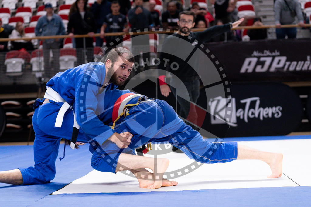 20241013PBB5318 | Athletes compete during the AJP Tour Europe Continental Jiu-Jitsu Amateurs & Masters Championship on October 13, 2024 in Almere near Amsterdam, Netherlands. © Chiara Dazi / photoblackbelt