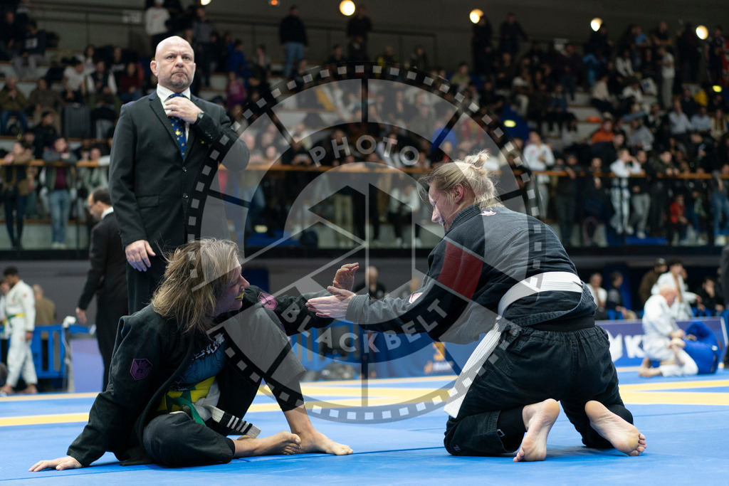 20240119PBB2682 | Fighters compete during the IBJJF European Championship in Paris, France, on January 19, 2024.