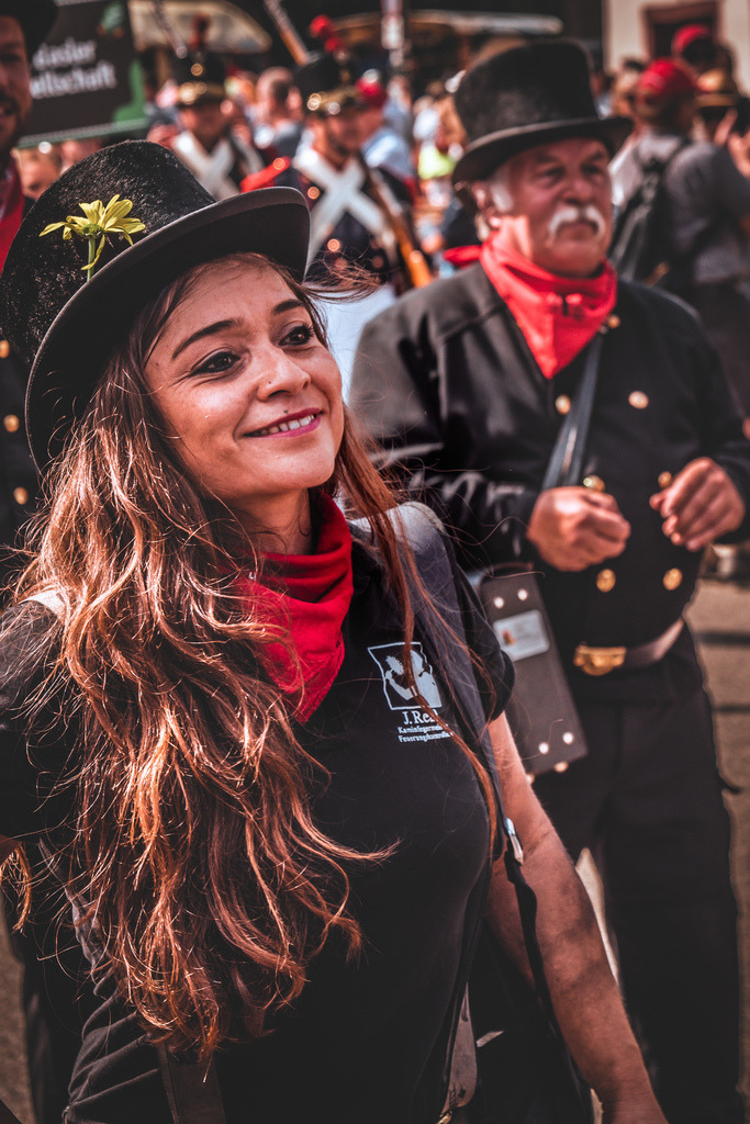 ESAF 2022, Pratteln | Kaminfeger beim ESAF 2022 am Umzug in Pratteln - Realisiert mit Pictrs.com