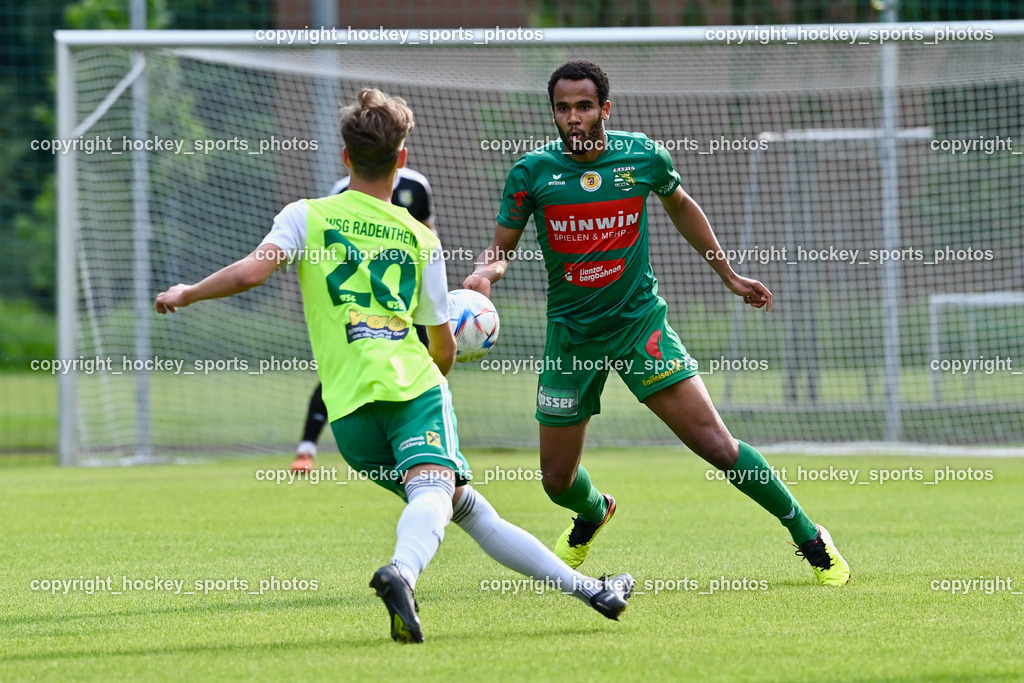 WSG Radenthein vs. SV Rapid Lienz 9.6.2023 | #20 Luca Wildpaner, #4 Aziz Olayemi Ayodeji