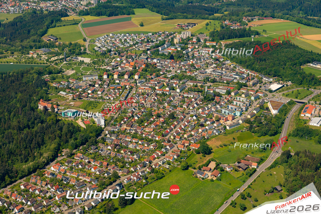 Das Luftbild zeigt : Wetzgau Schwäbisch Gmünd - Die Luftaufnahme wurde 2024 vom UL-Flugzeug aus erstellt ( keine Drohne ) - Hochauflösende Luftaufnahme - Für grossformatige Ausdrucke geeignet. Die Geschenkidee !Mit Lizenz und Bildrechte bestellbar