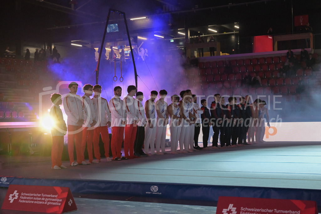 Schweizer Meisterschaften Kunstturnen Mannschaften Männer (B) - 22. November 2025 | Schweizer Meisterschaften Kunstturnen Mannschaften Männer (B)AXA Arena, WinterthurBild: Sportfotografie Markus Aeschimann | www.markus-aeschimann.ch - Realisiert mit Pictrs.com