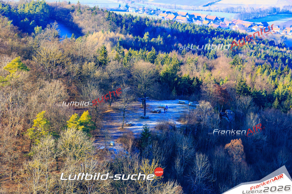 Die Luftaufnahme der Stadt Weismain wurde vom UL-Flugzeug heraus erstellt ( keine Drohne )- hohe Auflösung für beste Qualität