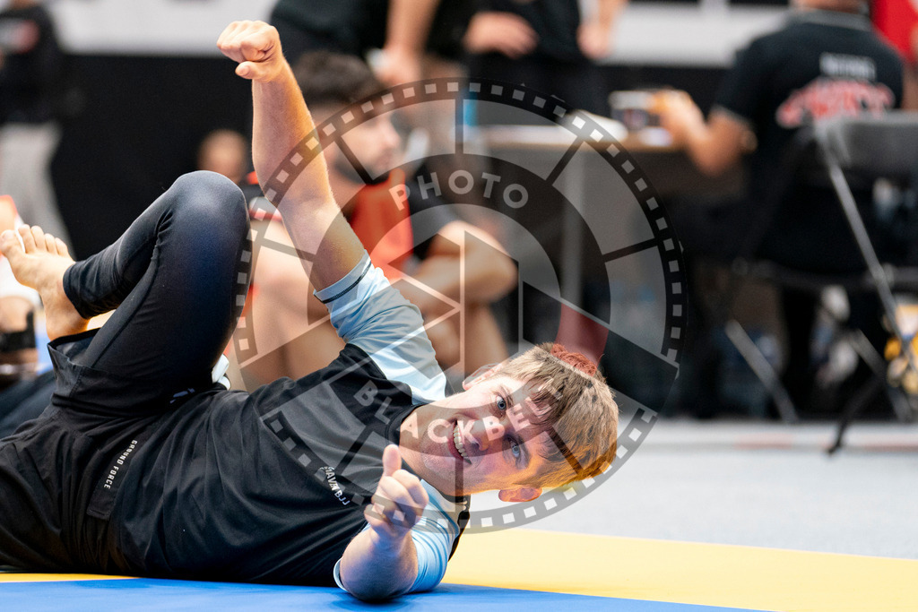 20230916PBB2402 | Fighters compete during the grappling tournement ADCC Trials (European, Middle East and African Championship) in Warsaw, Poland, on September 16, 2023.