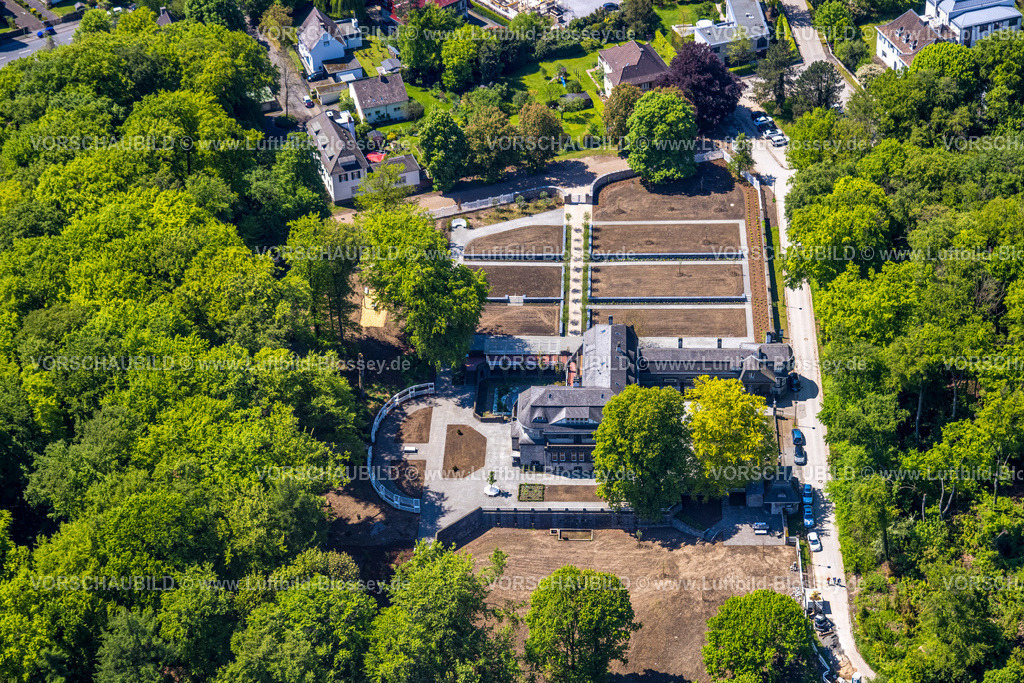 Hagen230501864 | Luftbild, Hohenhof - Jugendstil-Villa des Osthaus-Museums, Emst, Hagen, Sauerland, Nordrhein-Westfalen, Deutschland