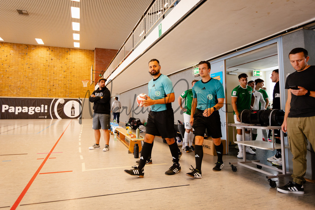 Futsal-Bundesliga, Saison 2025/2026, 4. Spieltag: SC Preußen Münster - SV Pars Neu-Isenburg | Futsal-Bundesliga, Saison 2025/2026, 4. Spieltag, SC Preußen Münster empfängt SV Pars Neu-Isenburg in der Universitäts-Sporthalle in Münster. Foto: sportfotografie.ms | Markus Paletta - Realisiert mit Pictrs.com
