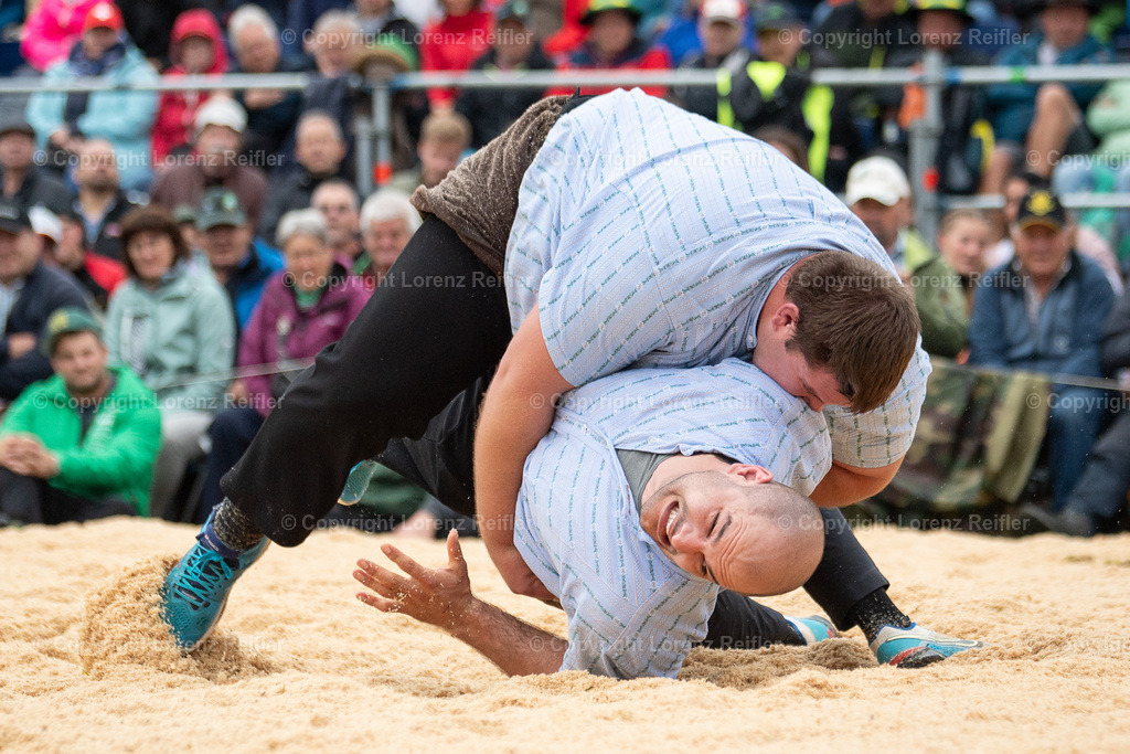 Schwingen -  Appenzeller Kantonal Schwingfest 2024 | Hundwil, 7.7.24, Schwingen - Appenzeller Kantonal Schwingfest.