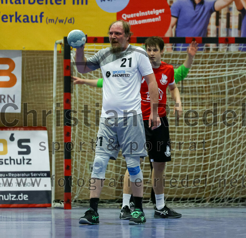 2023-04-01_064_SV_Anzing_gegen_TuS_Prien | Anzing, Deutschland, 01.04.2023:
Handball, Bezirksliga 2022 / 2023, 12. Spieltag, SV Anzing gegen TuS Prien, Endergebnis: 

Foto: Christian Riedel / fotografie-riedel.net