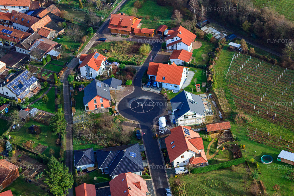 Luftbild: Friedrich-Koch-Straße in Oberhausen im Bundesland Rheinland-Pfalz in Deutschland. Foto: IMG_35554.jpg vom 20.11.2010 durch Werner Riehm/FLY-FOTO.de