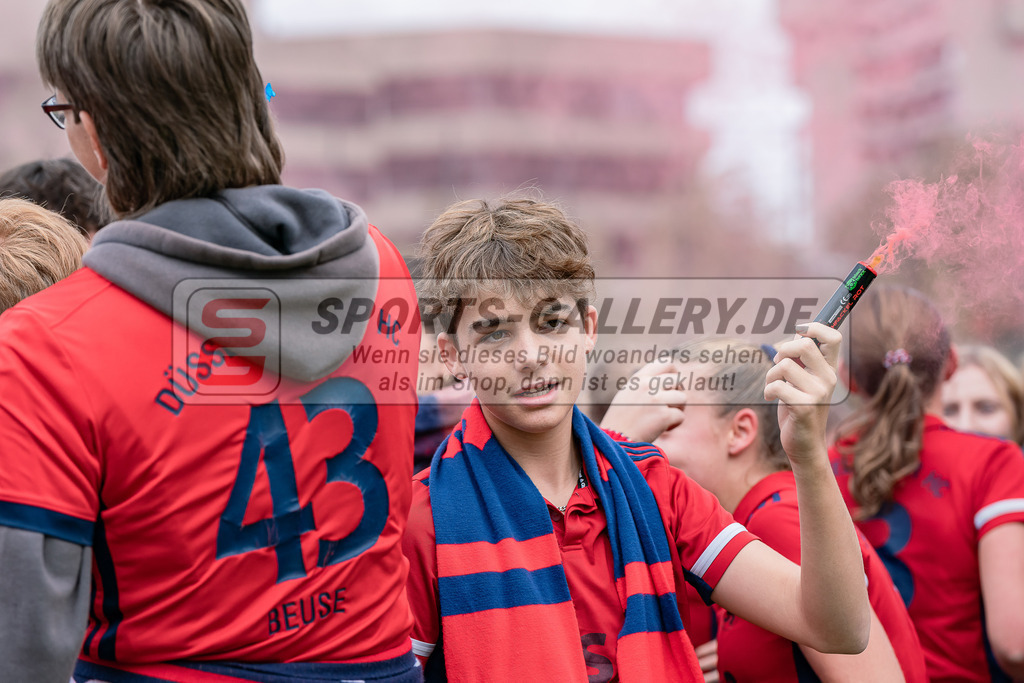 HK_20231022_903189 | Finale Deutsche Meisterschaft Feld WU16 Uhlenhorst Mülheim - Düsseldorfer HC am 22.10.2023 DHC, Düsseldorf ,