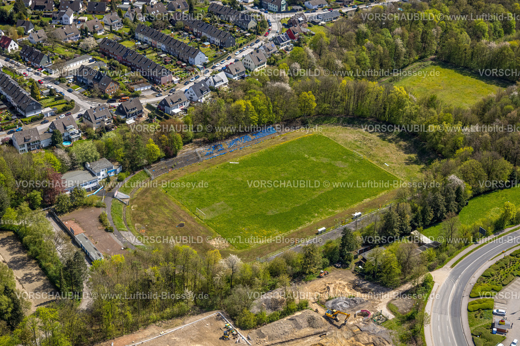 Velbert230407543 | Luftbild, Christopeit Sport Arena, früher Stadion zur Sonnenblume, Velbert, Ruhrgebiet, Nordrhein-Westfalen, Deutschland