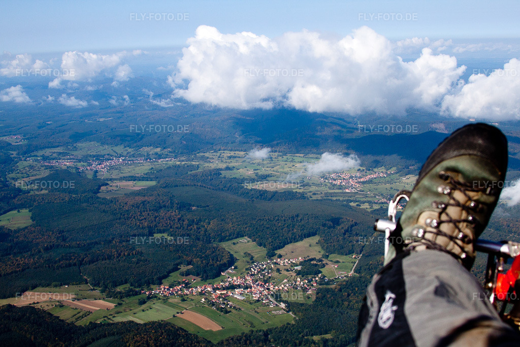 Luftbild: Climbach und Lembach in Climbach im Bundesland Bas-Rhin in Frankreich. Foto: IMG_21016.jpg vom 06.09.2009 durch Werner Riehm/FLY-FOTO.de