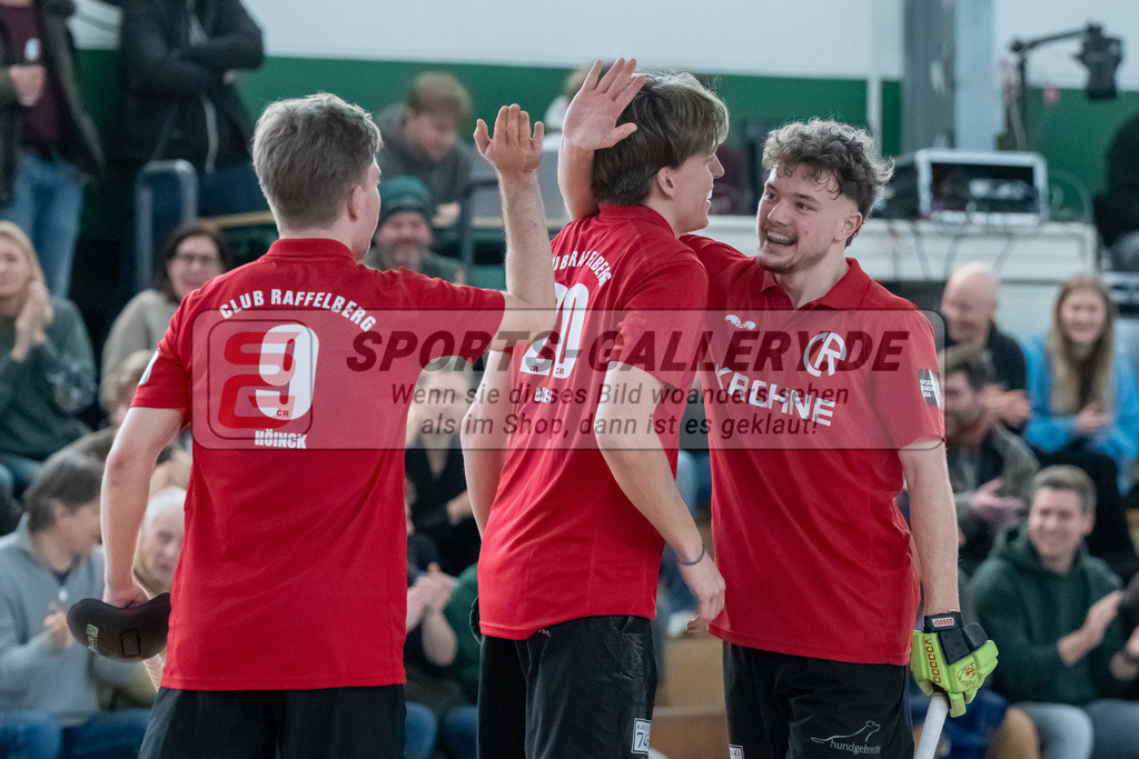 HK_20250202_102383 | 2. Bundesliga Halle Herren Club Raffelberg - Schwarz Weiss Köln am 2.2.2025 Halle am Raffelberg, Duisburg ,