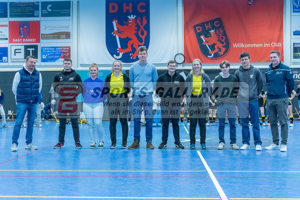 HK_20240303_109450 | Finale und Ehrungen Deutsche Meisterschaft WU16 am 3.3.2024 Hallo DHC, Düsseldorf ,