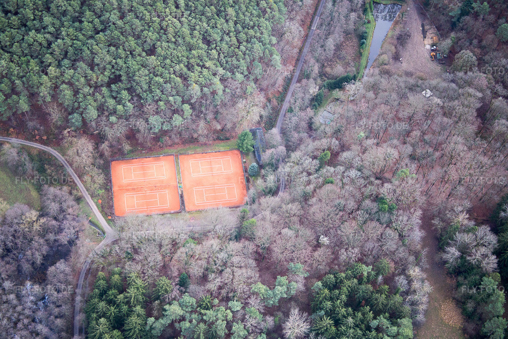Luftbild: Ortsansicht im Ortsteil Gleishorbach in Gleiszellen-Gleishorbach im Bundesland Rheinland-Pfalz in Deutschland. Foto: IMG_085707.jpg vom 08.01.2016 durch Werner Riehm/FLY-FOTO.de