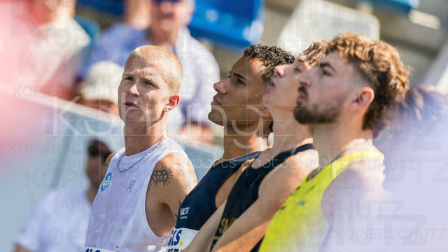 Deutsche Leichtathletik-Meisterschaften; Bochum-Wattenscheid, 25.07.2026 | Robert Farken (SG Motor Gohlis-Nord Leipzig), 1500m; Deutsche Leichtathletik-Meisterschaften am 25.07.2026 im Lorheide-Stadion, Bochum-Wattenscheid (Nordrhein-Westfalen).