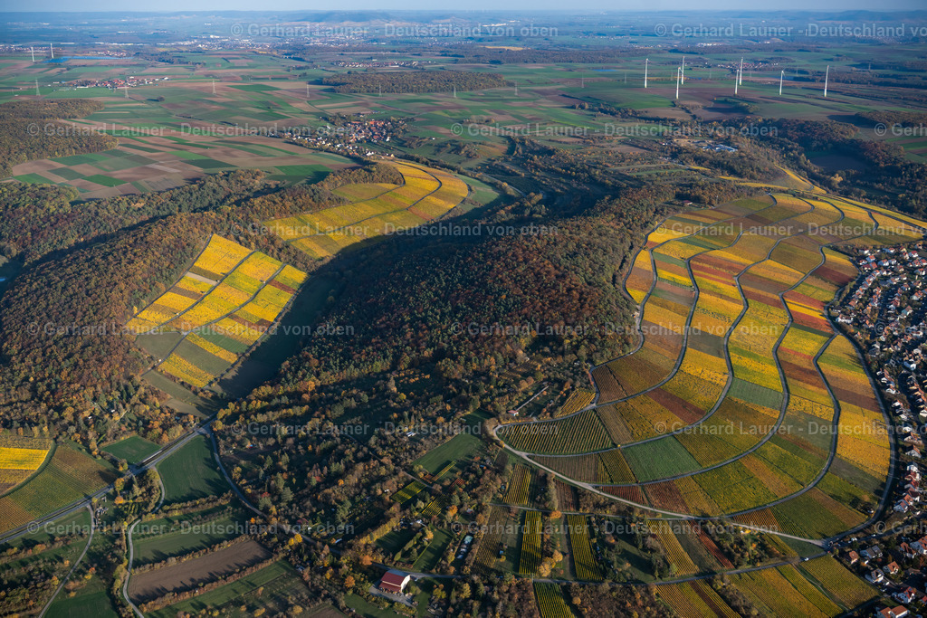 4042317 | Weinbergslandschaft an der Mainschleife bei Escherndorf und Nordheim