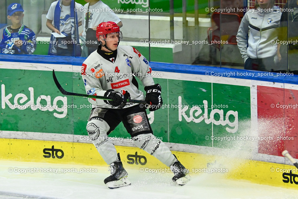 EC IDM Wärmepumpen VSV vs. HDD Jesenice | #4 PROSTOR Anze HDD Jesenice, EC IDM Wärmepumpen VSV vs. HDD Jesenice, EC IDM Wärmepumpen VSV vs. HDD Jesenice am 08.09.2024 in Villach (Stadthalle Villach), Austria, (Photo by Bernd Stefan)