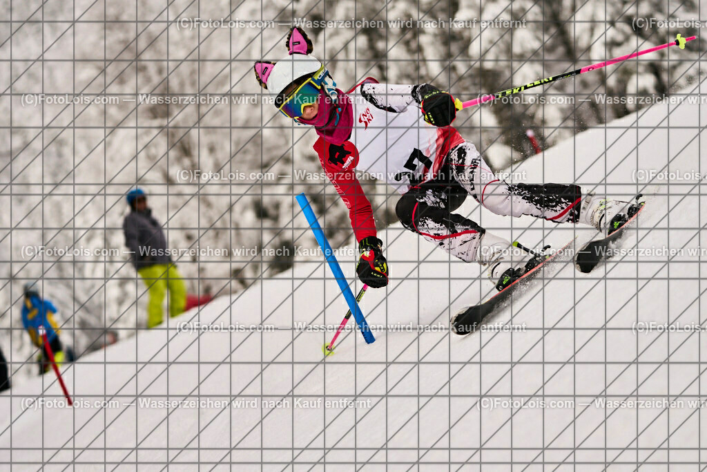 ALP5561_NOe-Kindervergleichskampf_Binder-Neuhold Mia | (C)FotoLois.com, Alois Spandl,  NÖ Kindervergleichskampf, SLALOM, Annaberg-Reidl, So 29. Jänner 2023.
