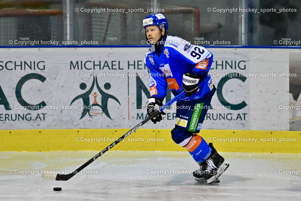 ESC Sparkasse Steindorf vs. LE Kings | #92 Ratz Patrick ESC Steindorf, ESC Sparkasse Steindorf vs. LE Kings, ESC Sparkasse Steindorf vs. LE Kings am 01.11.2025 in Steindorf (Ossiachersee Halle), Austria, (Photo by Bernd Stefan)
