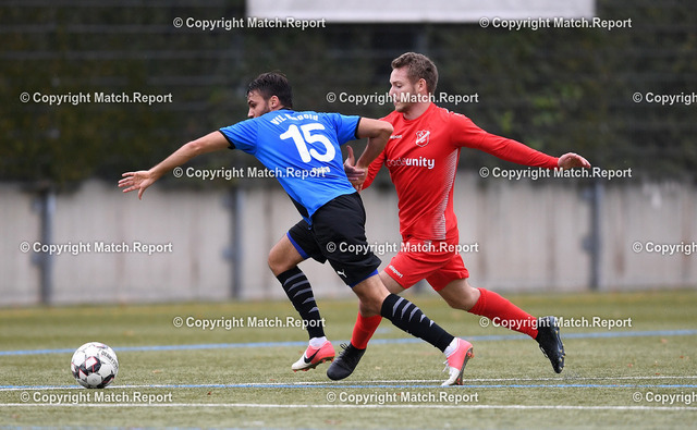 Fussball Landesliga 2019/2020: VfL Nagold - SV Wittendorf | Fussball  Landesliga   2019/2020    19.10.2019VfL Nagold - SV WittendorfHenry Seeger (re, SV Wittendorf) gegen Dominik Pedro (li, VfL Nagold)FOTO: ULMER PressebildagenturxxNOxMODELxRELEASExx