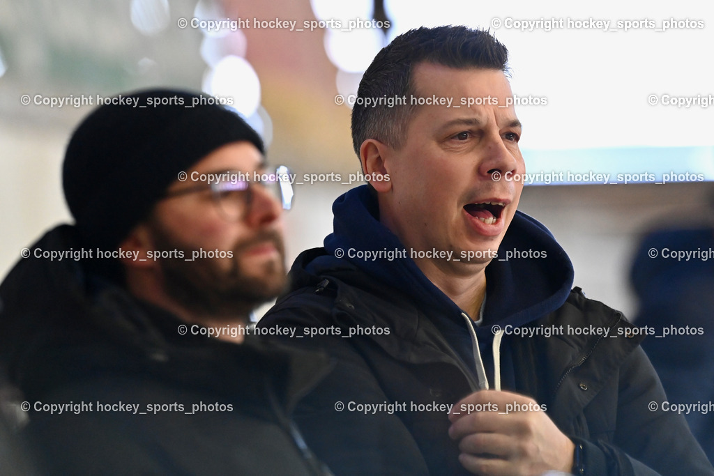 1. EHC Althofen vs. ESC Sparkasse Steindorf  | Headcoach ESC Steindorf Mayer Michael, 1. EHC Althofen vs. ESC Sparkasse Steindorf , 1. EHC Althofen vs. ESC Sparkasse Steindorf  am 08.03.2026 in Althofen (Stadthalle Althofen), Austria, (Photo by Bernd Stefan)