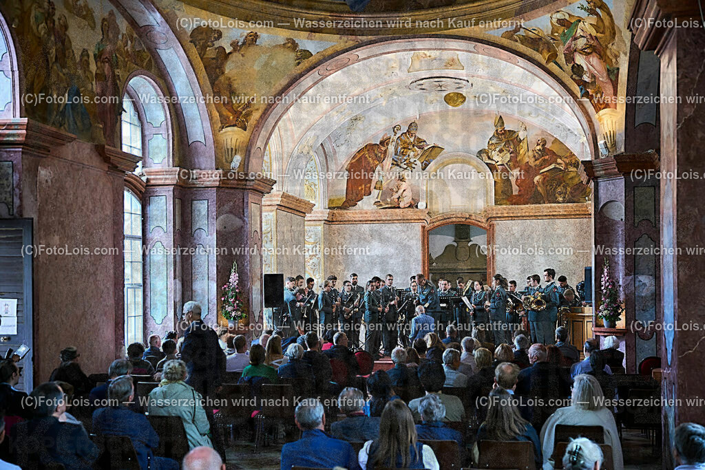 ALP1881_XXXIX_Chopin-Festval_Ausklang_Militaermusik NOe | (C)FotoLois.com, Alois Spandl, XXXIX. internationales CHOPIN-Festival in der Kartause Gaming, AUSKLANG in der Barockbibliothek mit der Militärmusik Niederösterreich unter der Leitung von Militärkapellmeister Oberst Adolf Obendrauf, So 6. August 2023.