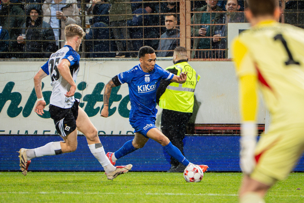 Fußball I Herren I Saison 2025-2026 I Regionalliga Nord I 24. Spieltag I SV Meppen - Hamburger SV II I 1878 | jns.sportfotos - Realisiert mit Pictrs.com