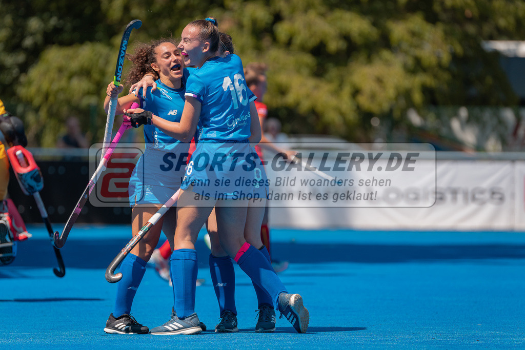 HK_20230708_109772 | Euro Hockey WU18 Belgium - Scotland Championship Girls & Boys am 8.7.2023 CHTC , Krefeld ,