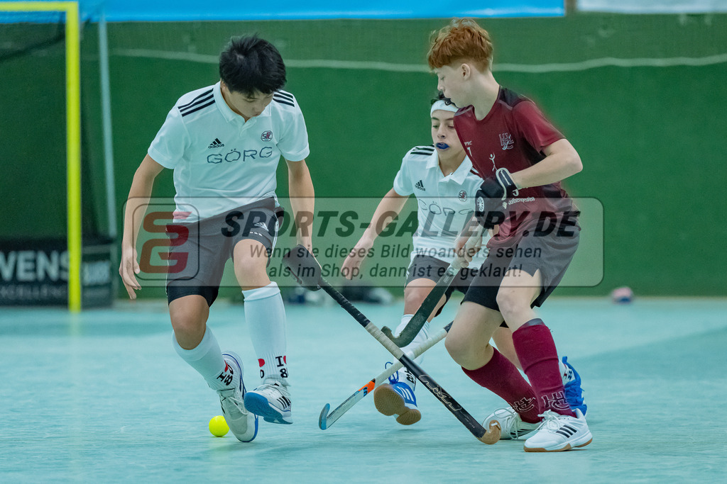 HK_20240225_108500 | Spiel um Platz 7 Deutsche Meisterschaft MU14 am 25.2.2024 Halle RW Köln, Köln ,