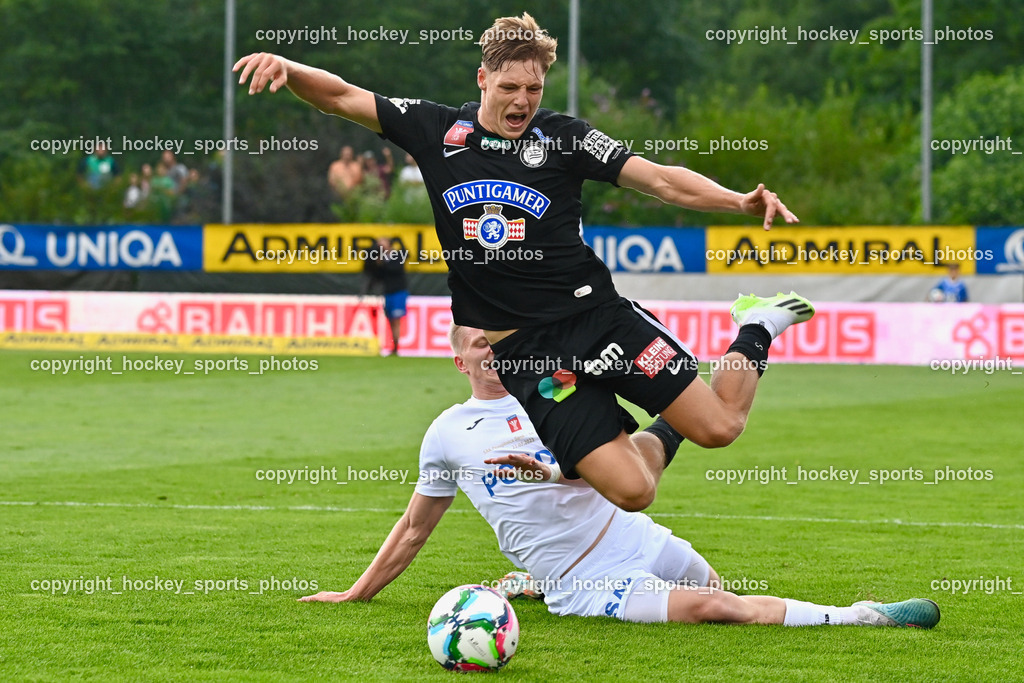 SAK vs. SK Sturm 22.7.2023 | #6 Toni Dullnig, #8 Alexander Prass