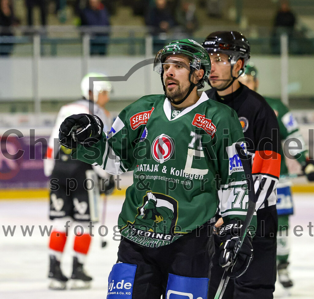 2023-10-29_097_TSV_Erding_gegen_TSV_Peissenberg | Erding, Deutschland, 29.10.2023:
Eishockey, Bayernliga Vorrunde 2023 / 2024, 5. Spieltag, TSV Erding gegen TSV Peißenberg, Endergebnis: 

Foto: Christian Riedel / fotografie-riedel.net