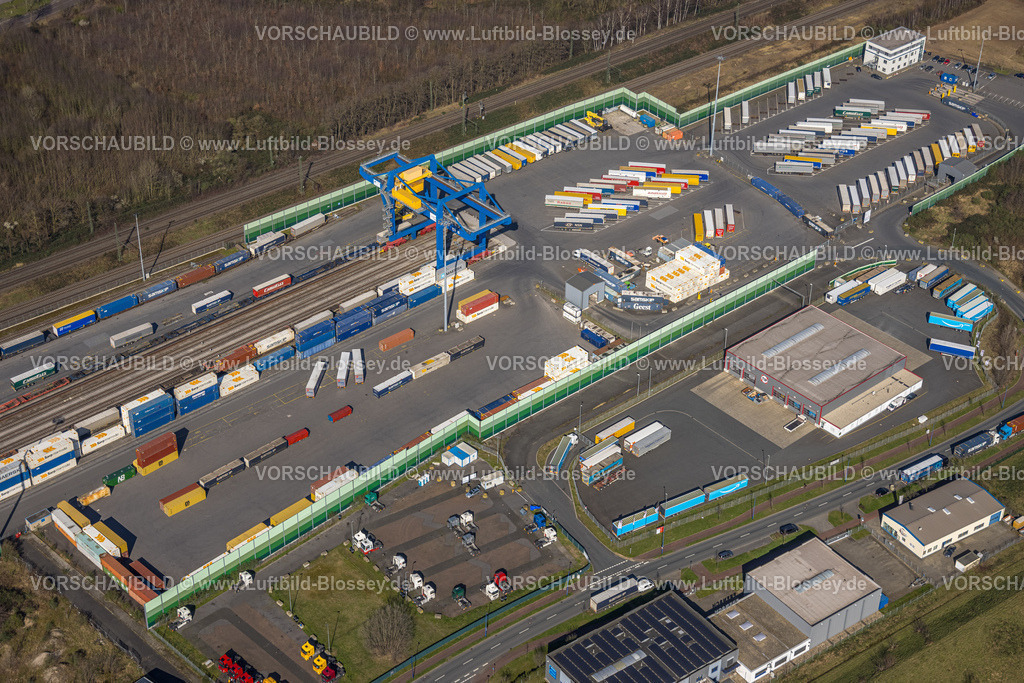 Duisburg240303300 | Luftbild, logport III, Dahlingstraße, Container Terminal, Friemersheim, Duisburg, Ruhrgebiet, Nordrhein-Westfalen, Deutschland, Duisburg-S