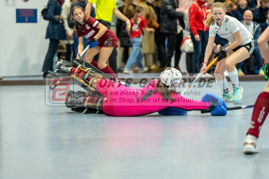 HK_20250223_102966 | Deutsche Meisterschaft wU14 Spiel um Platz 3  am 23.2.2025 Düsseldorfer HC, Düsseldorf