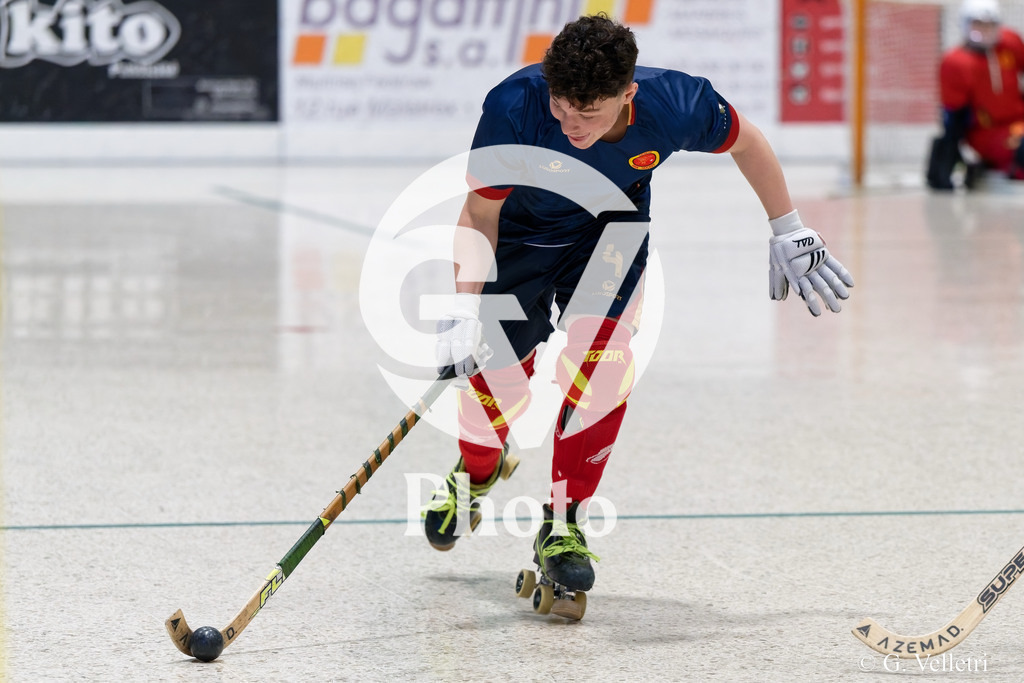 U17  - SC Thunerstern  v Geneve RHC A  |  during the U17  match between SC Thunerstern  and Geneve RHC A  at Centre sportif de la queue d'arve in Geneve, Switzerland