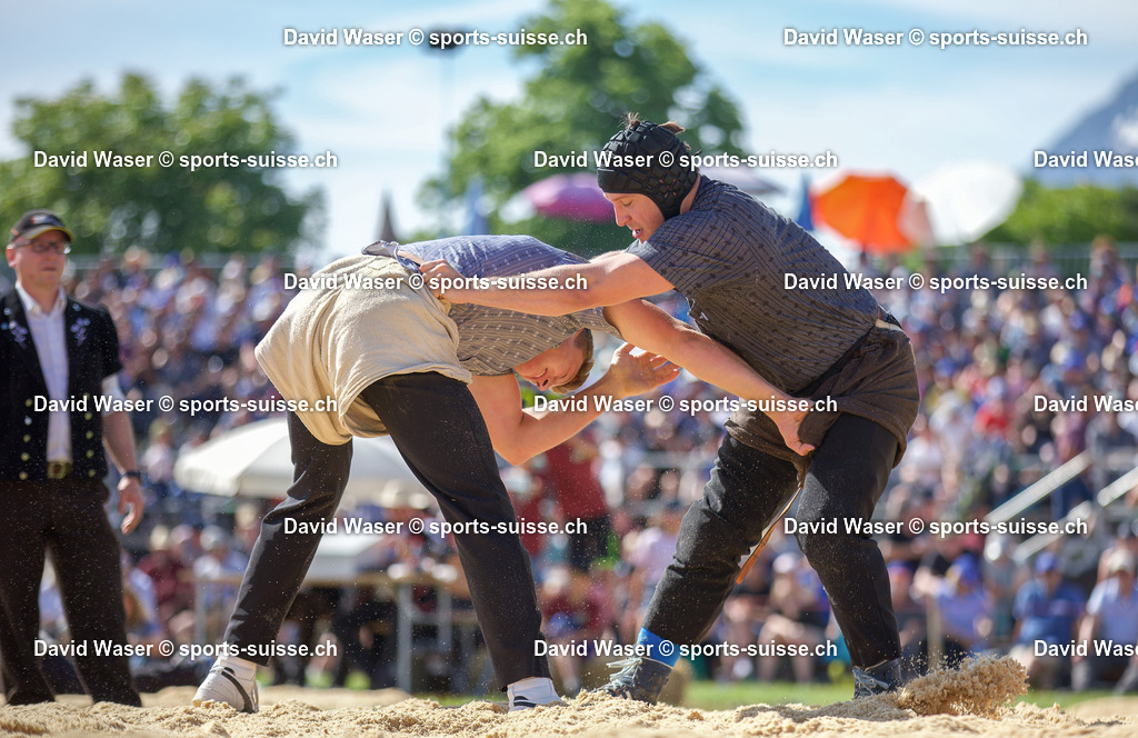 Orlik Curdin ___  - Lüthi David _ _ la  Mittelländisches Schwingfest Uetendorf_ 31.05.2025 | Orlik Curdin ***  - Lüthi David * à la  Mittelländisches Schwingfest Uetendorf, 31.05.2025