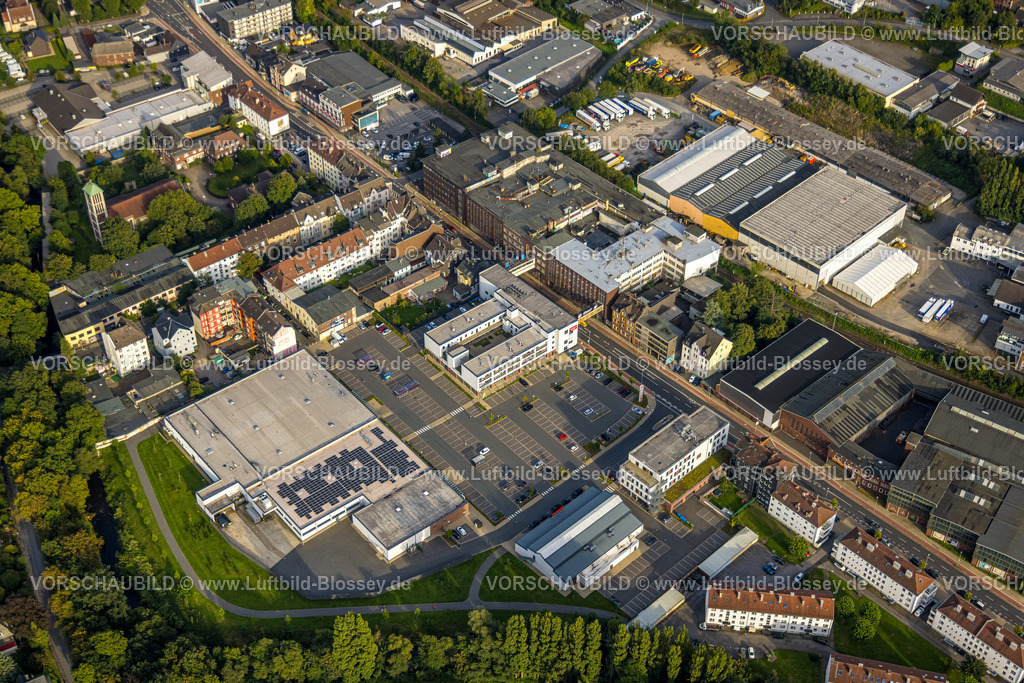 Hagen230903795 | Luftbild, Brandt Quartier Einkaufszentrum, Haspe-West, Hagen, Ruhrgebiet, Nordrhein-Westfalen, Deutschland