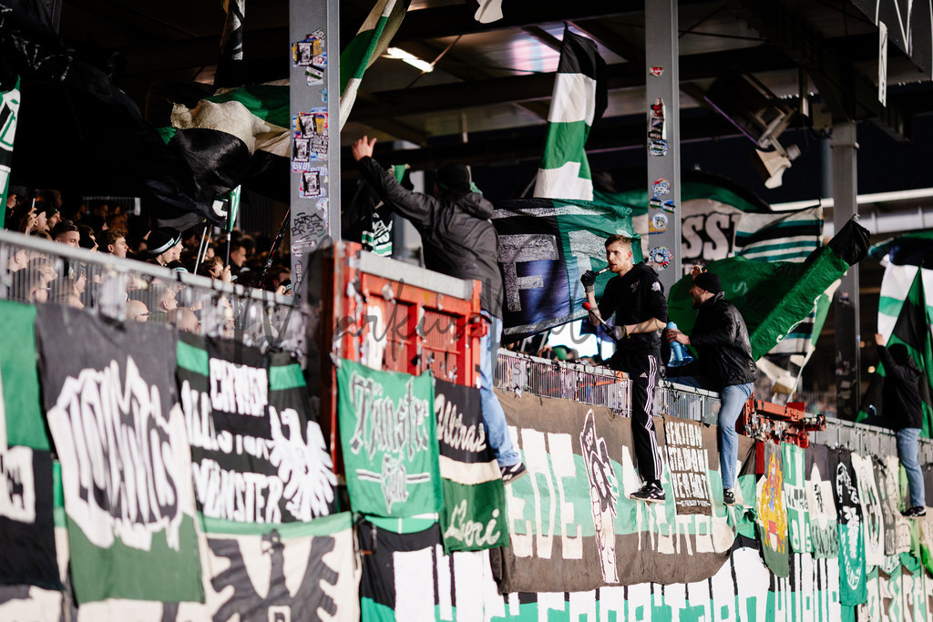 2. Bundesliga, Saison 2025/26, 21. Spieltag: SC Preußen Münster - VfL Bochum | Münster, 06.02.2026: 2. Bundesliga, 21. Spieltag, SC Preußen Münster gegen VfL Bochum im LVM-Preußenstadion in Münster. Foto: sportfotografie.ms | Markus Paletta - Realisiert mit Pictrs.com