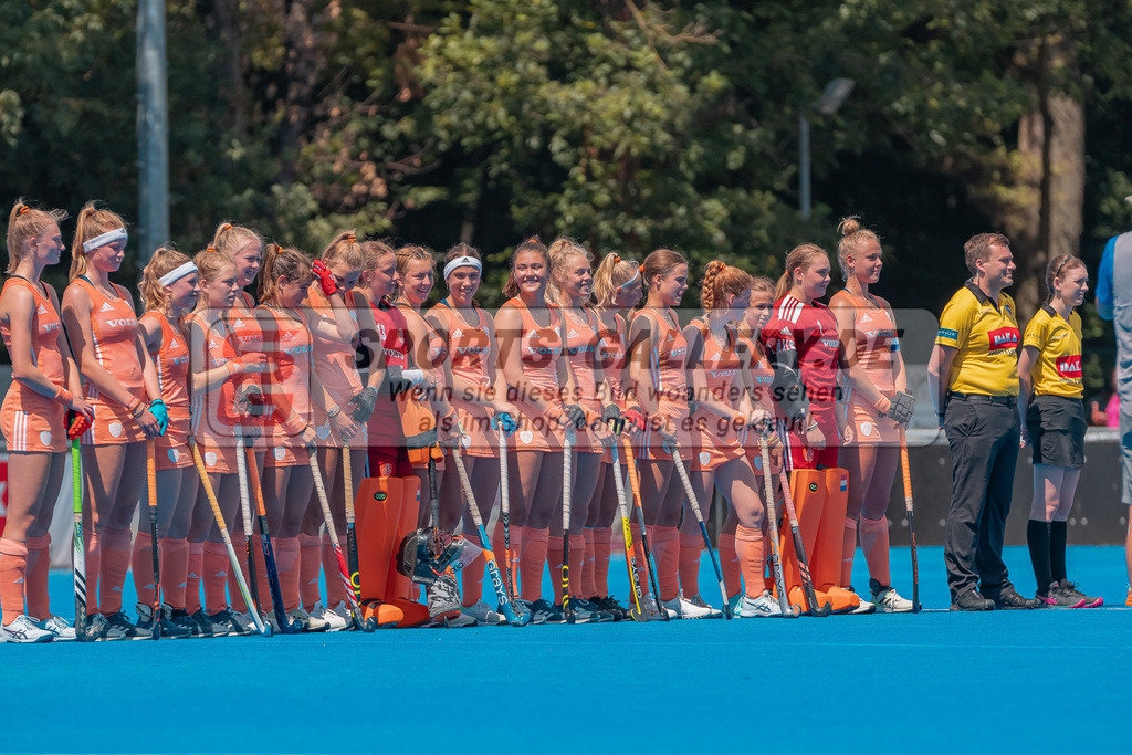 HK_20230711_101061 | Euro Hockey WU18 Spain vs Netherlands Championship Girls &amp; Boys am 11.7.2023 CHTC , Krefeld ,