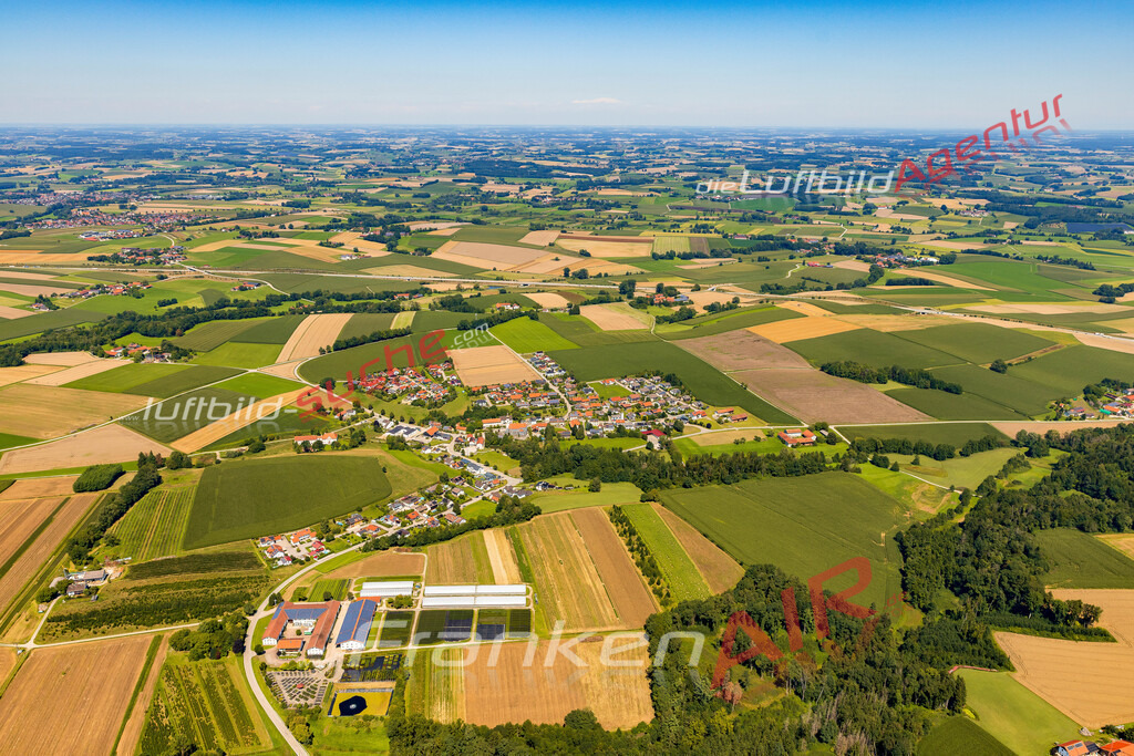 google-maps-vs-rattenkirchen-aktuelles-bild-2105-jahr-2025 | Luftaufnahme von  Rattenkirchen - Die Luftaufnahme wurde 2025 vom UL-Flugzeug heraus erstellt ( keine Drohne ) - Hochauflösende Luftaufnahme - für professionelle Ausdrucke geeignet. Die Geschenkidee !Mit Lizenz und Bildrechte bestellbar