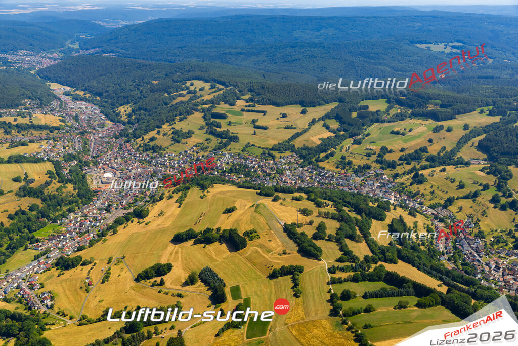 Das Luftbild zeigt :  Frammersbach - Die Luftaufnahme wurde 2023 vom UL-Flugzeug aus erstellt ( keine Drohne ) - Hochauflösende Luftaufnahme - Für grossformatige Ausdrucke geeignet. Die Geschenkidee !Mit Lizenz und Bildrechte bestellbar