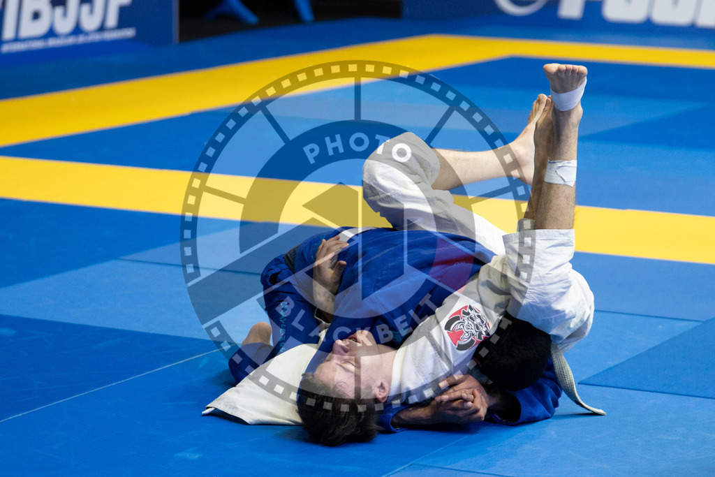 20240119PBB1799 | Fighters compete during the IBJJF European Championship in Paris, France, on January 19, 2024.