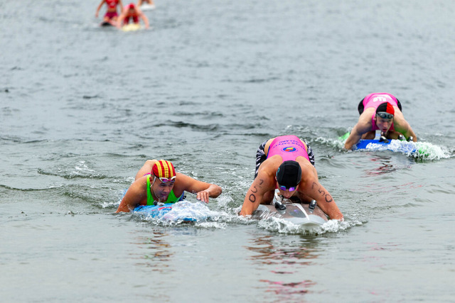 DLRG, Rettungssport, Beach- & Oceanevents, NRW-Landesmeisterschaften Freiwasser Rettungssport 2026 20.09.2026 | Kalkar-Wissel, Deutschland - September, 20: Impressionen der 7. NRW-Landesmeisterschaften Freiwasser Rettungssport 2026 im Naturbad Wisseler See (Foto: Benedikt Lang (DLRG)) - Realisiert mit Pictrs.com