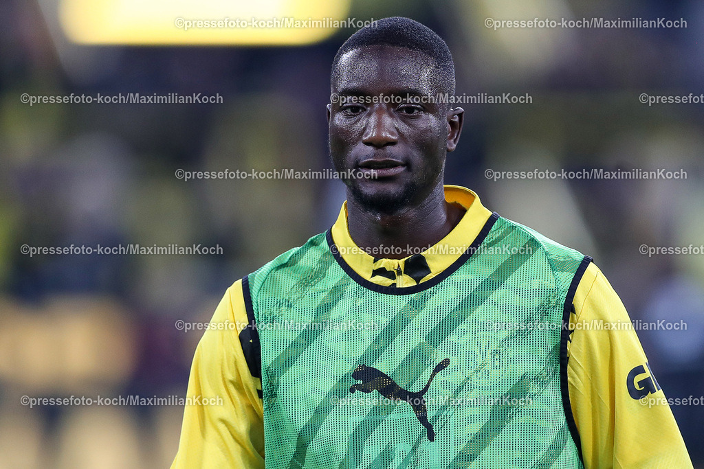 BVB13092402144 | 13.09.2024, 1. Fußball Bundesliga, Borussia Dortmund - 1. FC Heidenheim 1846, Signal Iduna Park, Saison 2024 2025: Serhou Guirassy (BVB #9)DFB regulations prohibit any use of photographs as image sequences and or quasi-video.