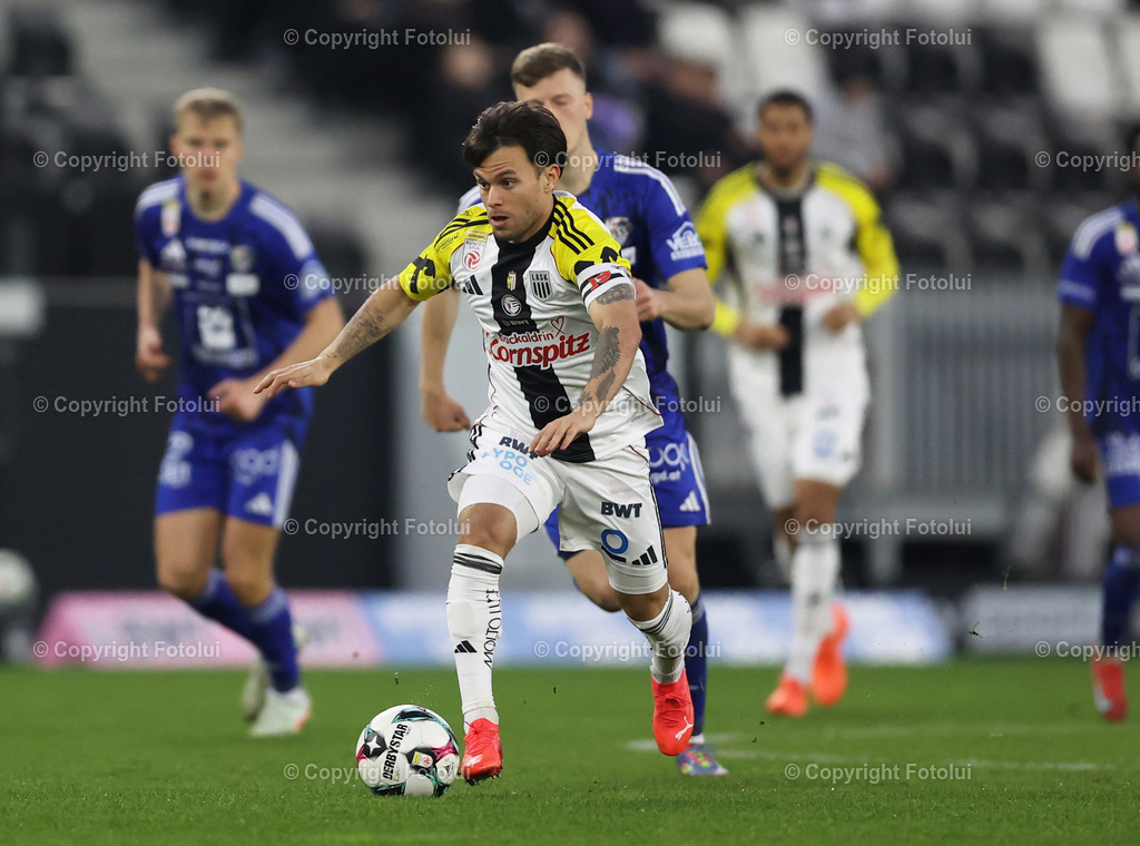 A_LUI_080326_18 | SPORT,FUSSBALL.ADMIRAL BUNDESLIGA LASK -RZ PELLETS WAC 08.03.2026 IM BILD :SASCHA HORVATH  (LASK) FOTO: FOTOLUI/MW