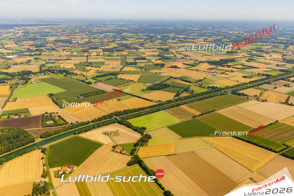 Wimmer Bad Essen Bild- Das Luftbild wurde 2025 vom UL-Flugzeug heraus erstellt ( keine Drohne bzw. Drohnenaufnahme ) - Hochauflösende Luftaufnahme -Nicht vergleichbar mit Google Maps oder Satelittenbilder- Die Geschenkidee !Mit Lizenz und Bildrechte bestellbar - CC