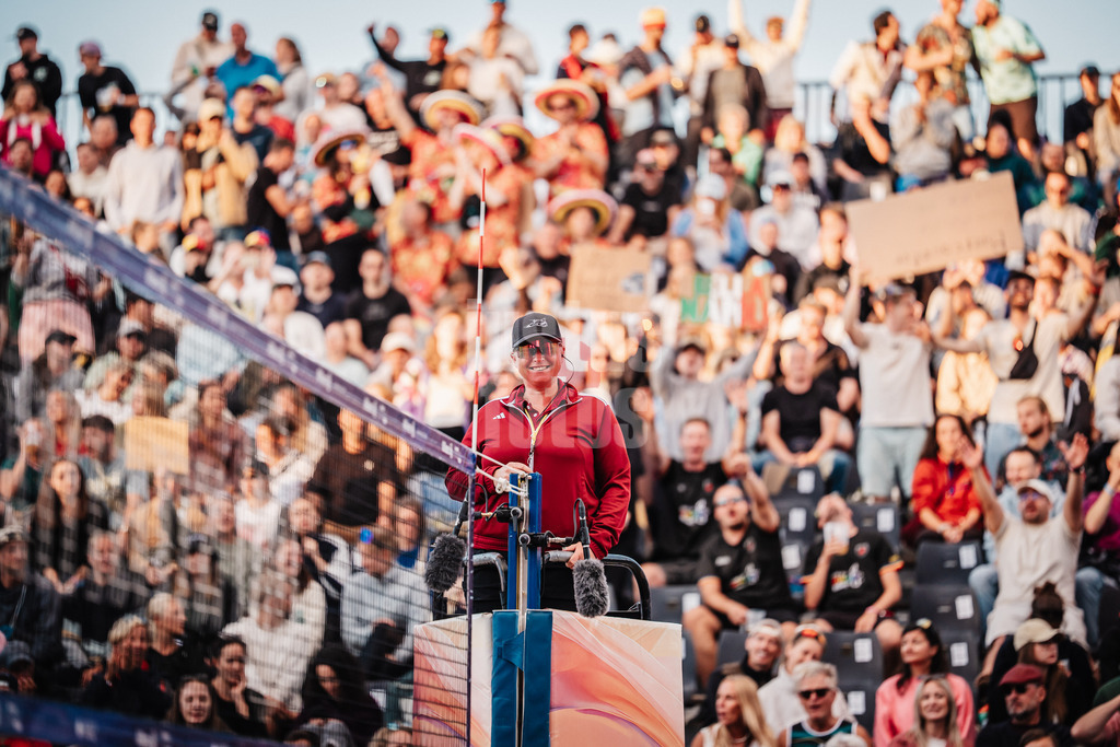 Beachvolleyball | Männer | Deutsche Meisterschaften 2025 Timmendorfer Strand | 05.09.2025 | Schiedsrichterin Heike Müller