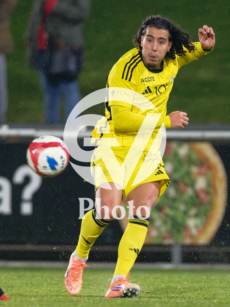 dieci Challenge League - FC Stade Nyonnais v Neuchatel Xamax FCS |  during the dieci Challenge League match between FC Stade Nyonnais and Neuchatel Xamax FCS at Centre sportif de Colovray in Nyon, Switzerland