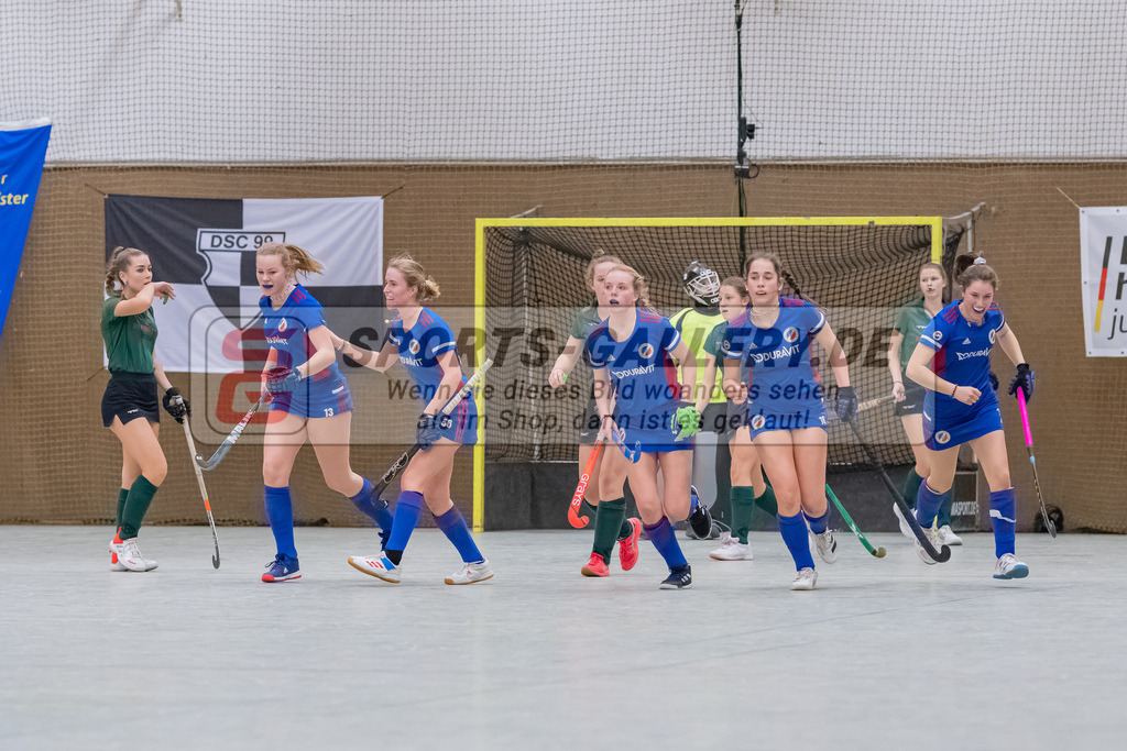 HK_20230225_104503 | Deutsche Meisterschaft WU16 Mannheimer HC - Club Raffelberg am 25.2.2023 DSC 99, Düsseldorf ,